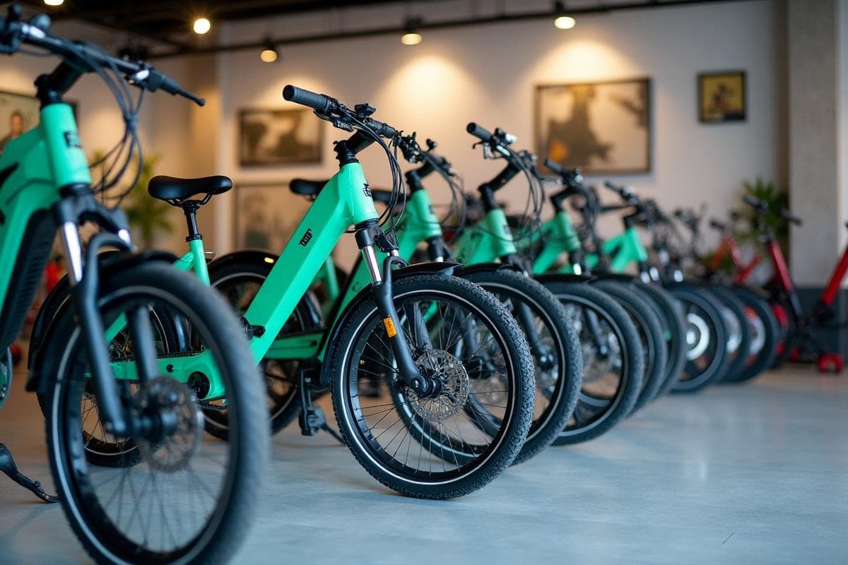 Cyclist enjoying the journey